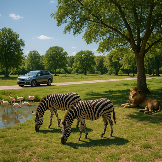 Découvrez l'expérience inoubliable du ZooSafari de Thoiry