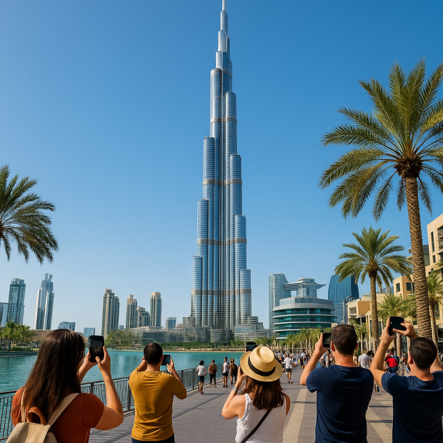 Découvrez la Burj Khalifa, la plus haute tour du monde à Dubaï