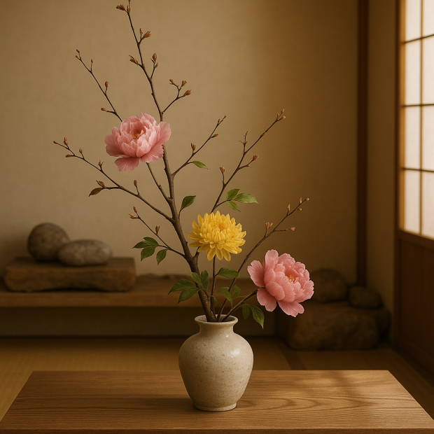 Ikebana : L'art floral japonais à portée de main