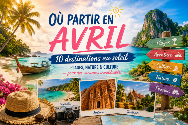 Où partir en avril ?