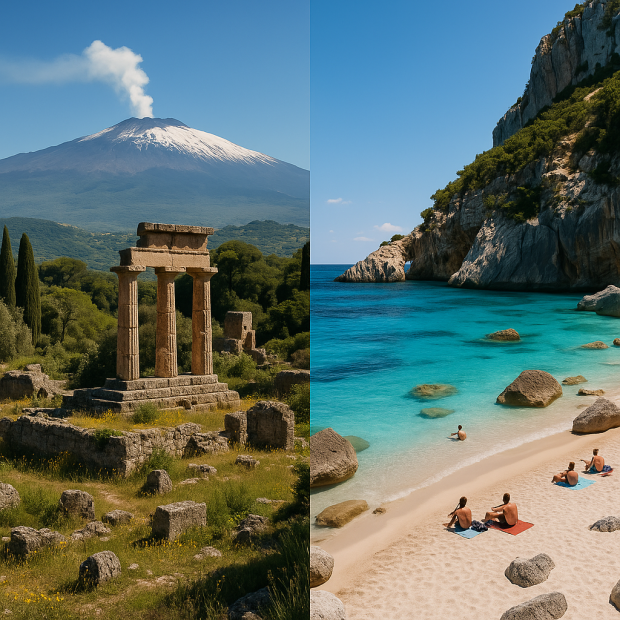 Sardaigne ou Sicile : quelle destination italienne choisir pour des vacances inoubliables ?